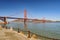 Beautiful Scenic Golden Gate, San Francisco City, California, USA