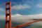 Beautiful Scenic Golden Gate, San Francisco City, California, USA