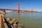 Beautiful Scenic Golden Gate, San Francisco City, California, USA