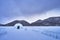 Beautiful scenic in Ice Igloo village at Shikaribetsu lake