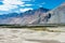 Beautiful scenic view from Between Diskit and Turtuk in Ladakh, Jammu and Kashmir, India
