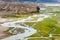 Beautiful scenic view from Hanle Monastery Hanle Gompa in Hanle, Ladakh, Jammu and Kashmir, India