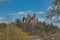 Beautiful scenic view of Hanstein Castle, Bornhagen, Germany