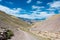 Beautiful scenic view from Between Hemis Shukpachan and Tingmosgang Temisgam in Sham Valley, Ladakh, India.