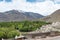 Beautiful scenic view from Stok Village in Ladakh, Jammu and Kashmir, India