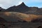 Beautiful scenic view of the Volcano "Chico IV" in Galapagos Island, Ecuador