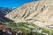 Beautiful scenic view from Between Yangtang and Hemis Shukpachan in Sham Valley, Ladakh, Jammu and