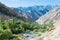 Beautiful scenic view from Between Yangtang and Hemis Shukpachan in Sham Valley, Ladakh, Jammu and