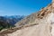 Beautiful scenic view from Between Yangtang and Hemis Shukpachan in Sham Valley, Ladakh, Jammu and