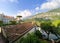 Beautiful scenic views overlooking the Amalfi Coast from the town of Ravello