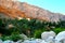 Beautiful scenic wadi Tiwi in Oman