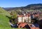 The beautiful Schloss Neuweier winery between Sinzheim and Buehl. Baden Wuerttemberg, Germany, Europe