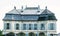 Beautiful Schloss Niederweiden in Austria, blue filter