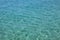 Beautiful sea and clear water. Blue sea surface with waves. Natural sea background.