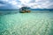 Beautiful sea at Gili Meno, Indonesia.