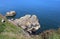 Beautiful Sea, Howth, Dublin Bay, Ireland, Rocks, Cliff and Stones