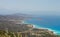 Beautiful sea landscape panorama of Crete, Greece