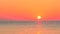Beautiful sea sunset. Sunny ocean landscape with sunset and morning sunrise, summer beach panorama with waves and golden