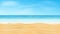 Beautiful sea view, Tropical beach vector background