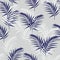 Beautiful seamless abstract floral pattern with palm orange leaves. Perfect for wallpapers, web page backgrounds.