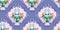 Beautiful seamless Easter pattern with cute rabbit