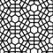 Beautiful seamless hexagonal geometrical pattern. hexagonal texture illustration