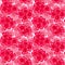 Beautiful seamless pattern with pink flowers daisy. design forgreeting cards and invitations of wedding, birthday