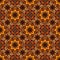 Beautiful seamless pattern from various octagonal and square ceramic tiles with natural ornament, mandala and stars.