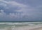 Beautiful seascape. The Caribbean, Tulum in Quintana Roo, Mexico.