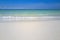 Beautiful seascape panorama. Paradise beach. Daylight landscape viewpoint for design postcard.