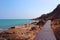 Beautiful seascape with rocks and meadow. At Khao Laem Ya-Mu Ko Samet National Park,