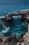 Beautiful seascape with sea cave arch love bridge in Ayia Napa, Cyprus