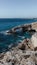 Beautiful seascape with sea cave arch love bridge in Ayia Napa, Cyprus