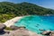 Beautiful seascape from Similan island No.8 in Similan Nation Park