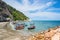 Beautiful seascape view at huahin Prachuap Khiri Khan thailand