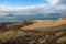 Beautiful seascape of volcanic island Lanzarote