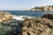 Beautiful Seascapes Around The Tonnara di Panagia Tuna Fishery in Syracuse, Sicily - Italy.