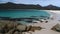 The beautiful secluded beach at wineglass bay