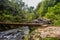 Beautiful secluded and majestic Lonecreek or Lone creek falls, waterfall in Sabie Mpumalanga South Africa