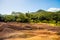 The beautiful Seven Coloured Earth Terres des Sept Couleurs. Chamarel, Island Mauritius, Indian Ocean, Africa