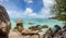 Beautiful Seychelles panorama