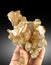 beautiful sherry color natural brown topaz crystal cluster mineral specimen from skardu pakistan