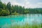The beautiful Shirogane Blue Pond
