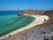 Beautiful shot of the Balandra beach located in Mexico during daylight