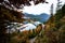 Beautiful shot of a bridge over the Lake Sylvenstein, Bavaria, Germany