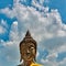 Beautiful shot of Buddha statue - religious concept