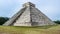 Beautiful shot of the Chichen Itza pyramid in Mexico