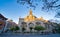 Beautiful shot of a church of Santos Juanes de Mercado, Valencia, Spain