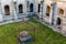 Beautiful shot of the cloister of the Monastery of Santo Tomas in Avila, Spain