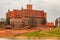 Beautiful shot of the historic Malbork Castle of the Teutonic Order in Poland